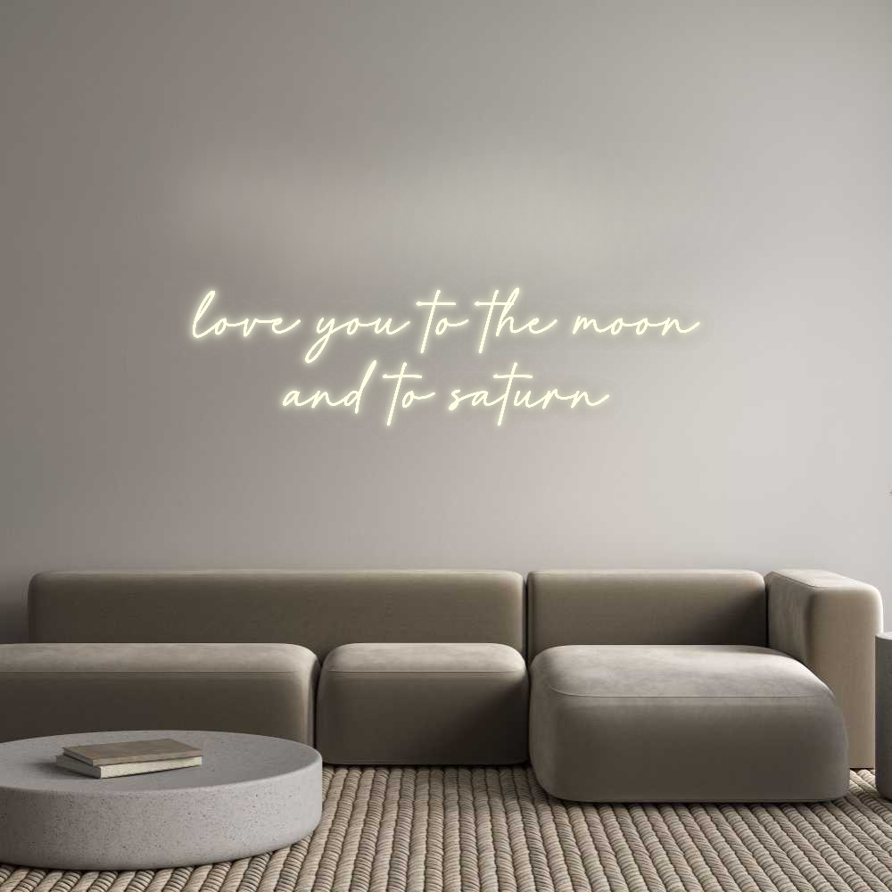Custom Neon: love you to t...