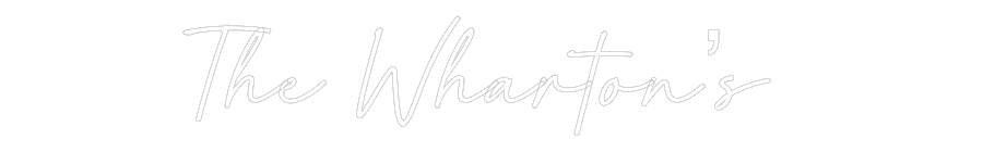 Custom Neon: The Wharton’s