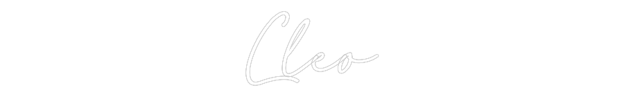 Custom Neon: Cleo