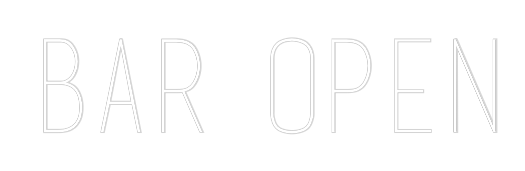Custom Neon: Bar Open