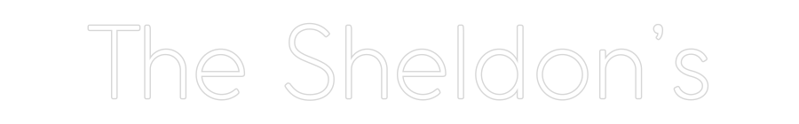 Custom Neon: The Sheldon’s