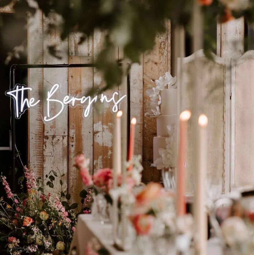 Neon Lights and Signs for Weddings: Everything You Need to Know