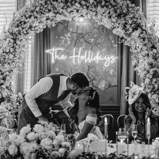 Guide to Hanging and Displaying Your Wedding Neon Sign