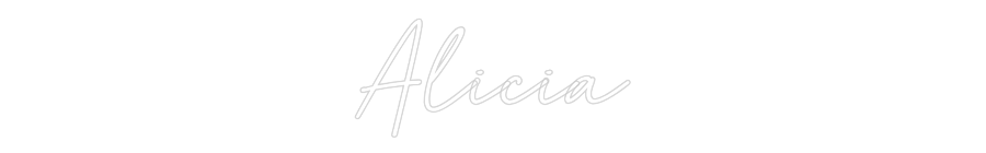 Custom Neon: Alicia