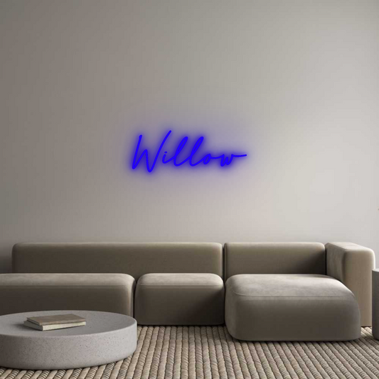 Custom Neon: Willow