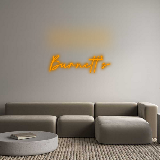 Custom Neon: Burnett’s
