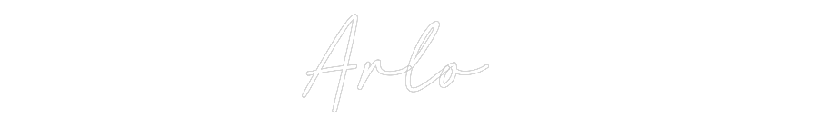 Custom Neon: Arlo