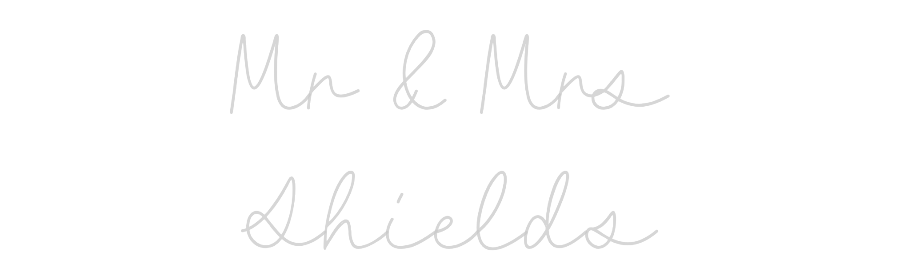 Custom Neon: Mr & Mrs
Shi...