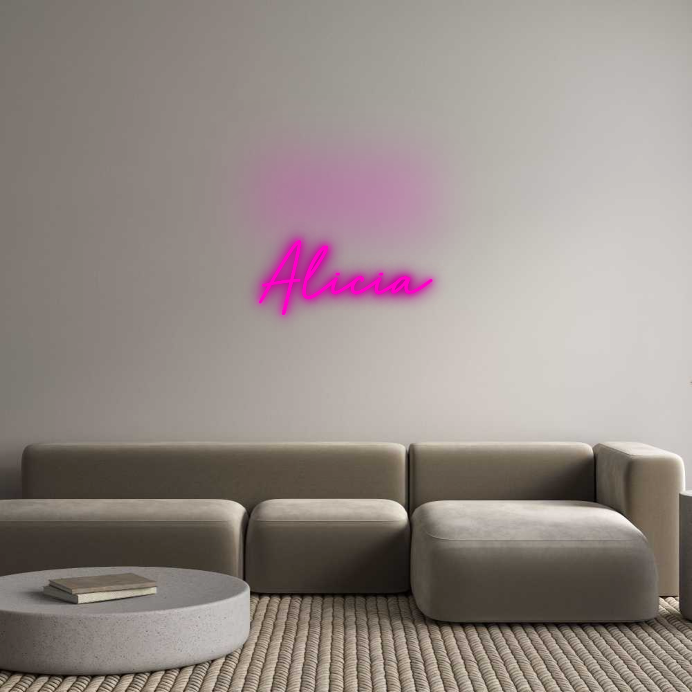 Custom Neon: Alicia