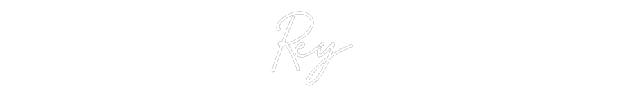 Custom Neon: Rey