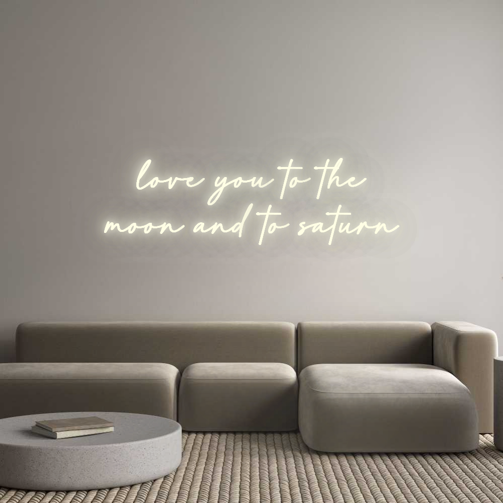 Custom Neon: love you to t...