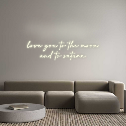 Custom Neon: love you to t...