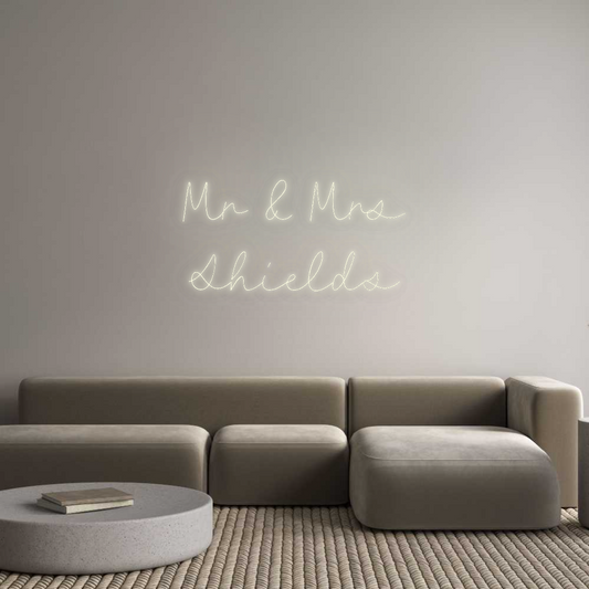 Custom Neon: Mr & Mrs
Shi...