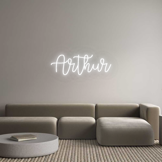 Custom Neon: Arthur