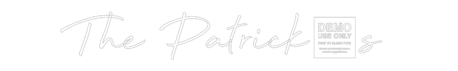 Custom Neon: The Patrick’s