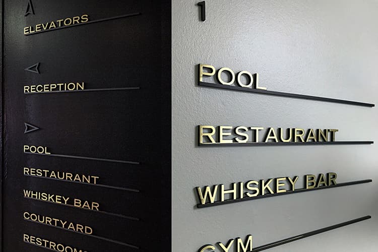 wayfinding signage