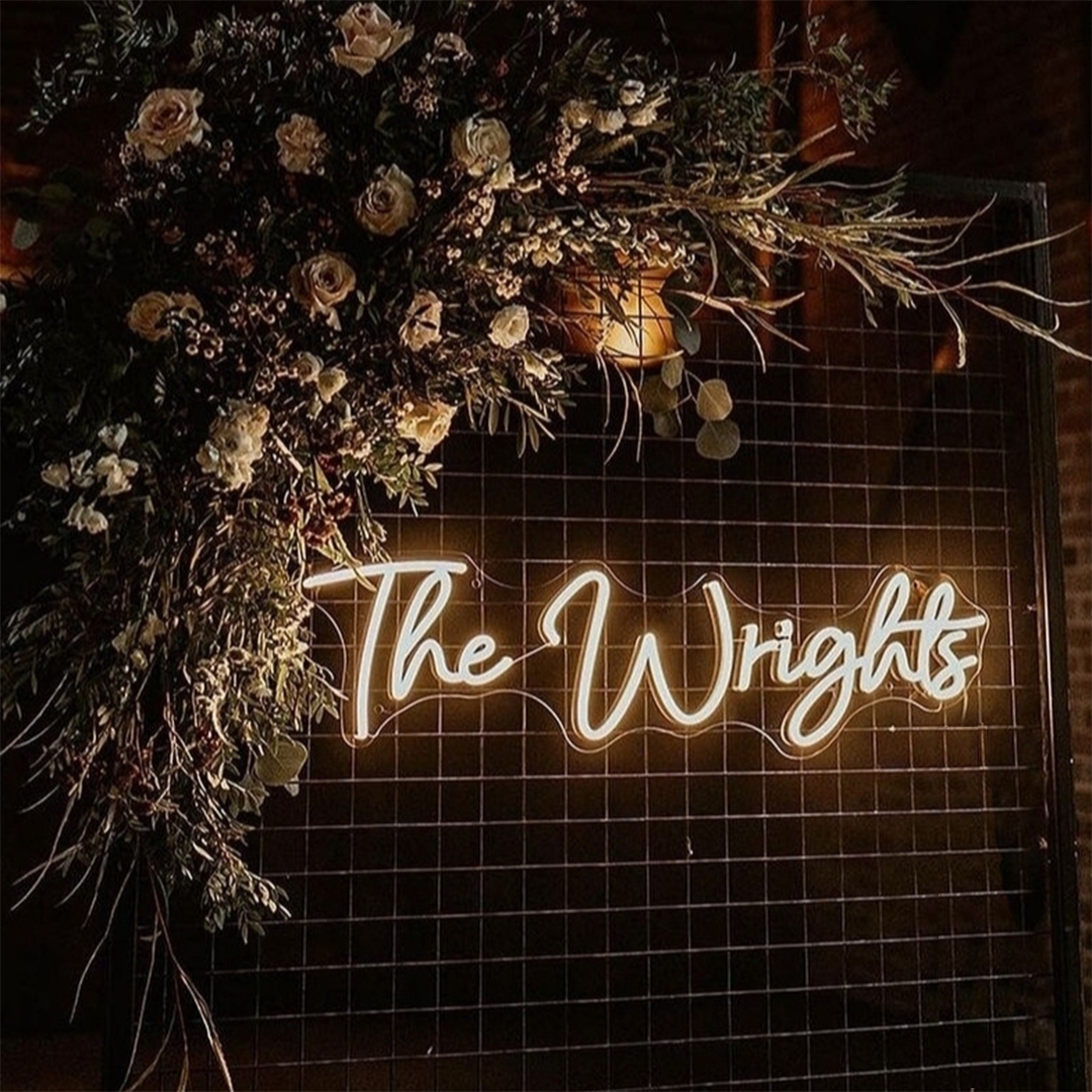 Custom Wedding Neon Signs