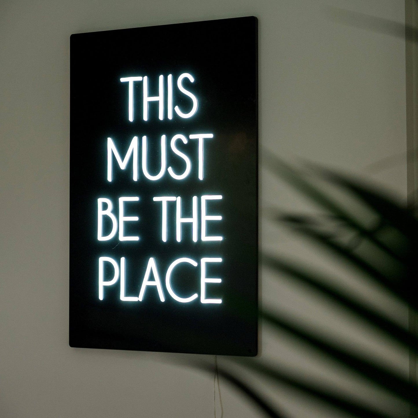 THIS MUST BE THE PLACE - Little Rae Neon Signs