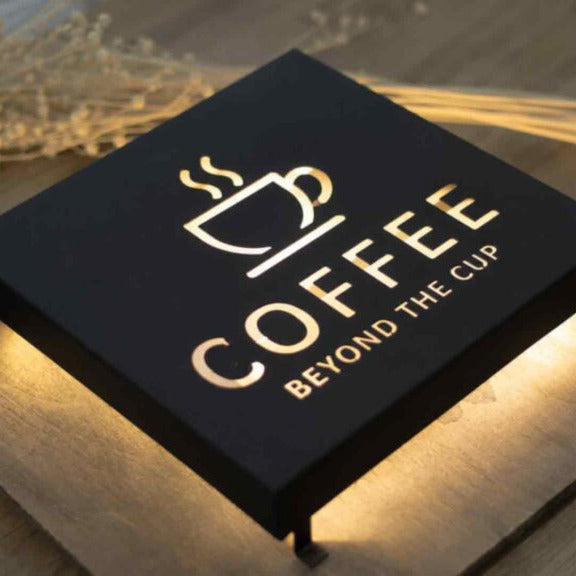 cafe lightbox