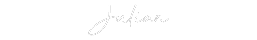 Custom Neon: Julian