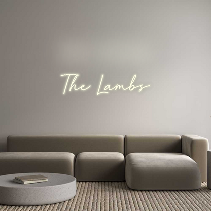 Custom Neon: The Lambs