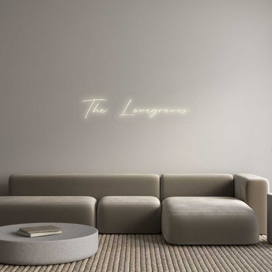 Custom Neon: The Lovegroves