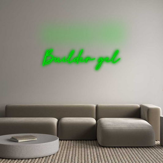 Custom Neon: Builder gel