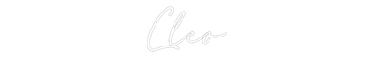 Custom Neon: Cleo