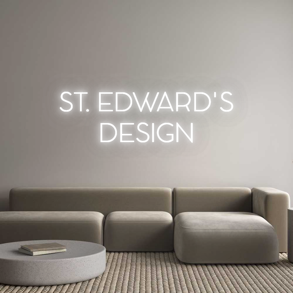 Custom Neon: ST. EDWARD'S
...