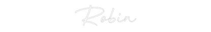 Custom Neon: Robin
