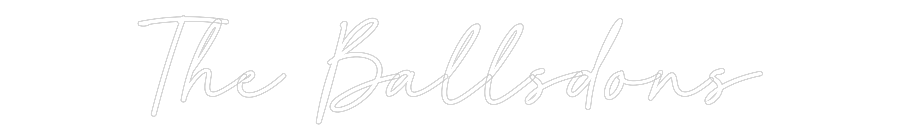 Custom Neon: The Ballsdons