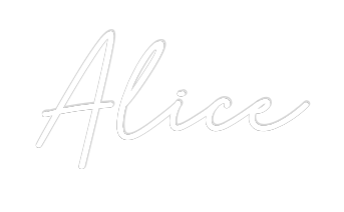 Custom Neon: Alice