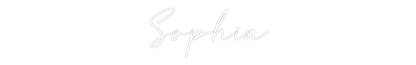 Custom Neon: Sophia