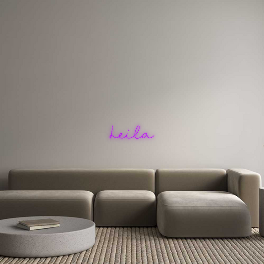 Custom Neon: Leila
