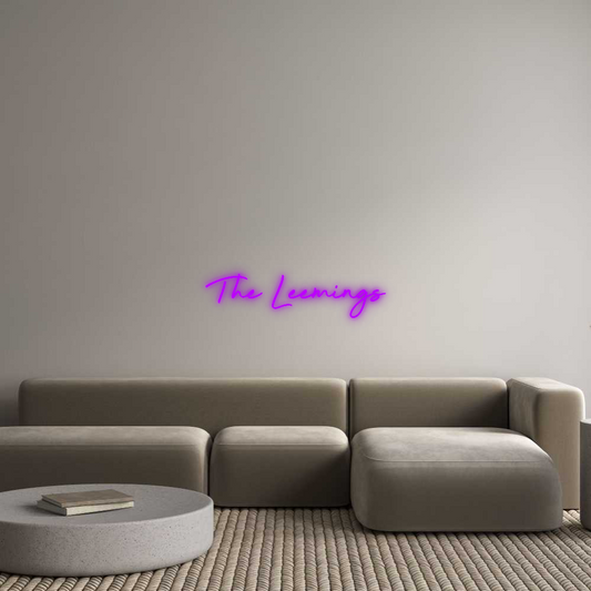 Custom Neon: The Leemings