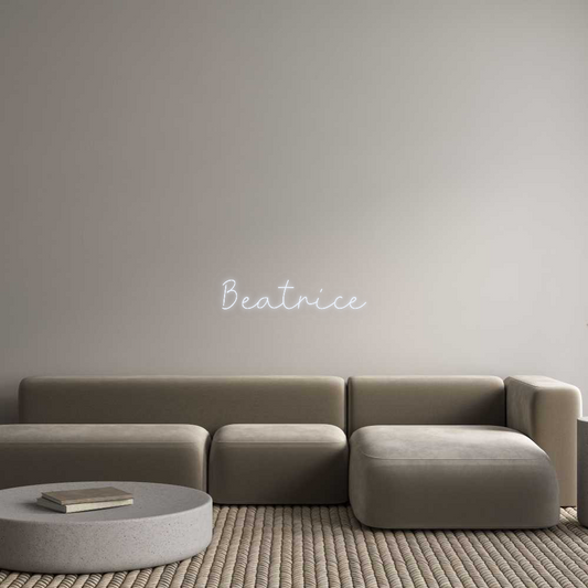 Custom Neon: Beatrice