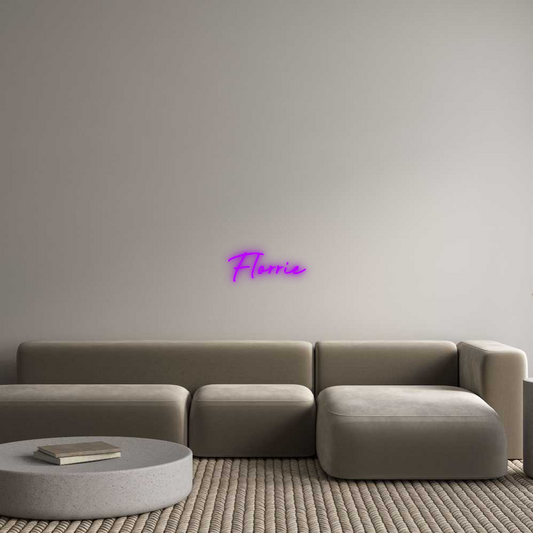 Custom Neon: Florrie