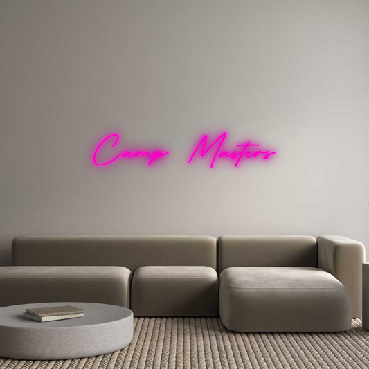 Custom Neon: Camp Masters