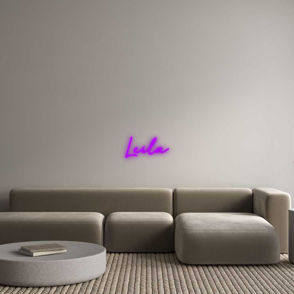 Custom Neon: Leila