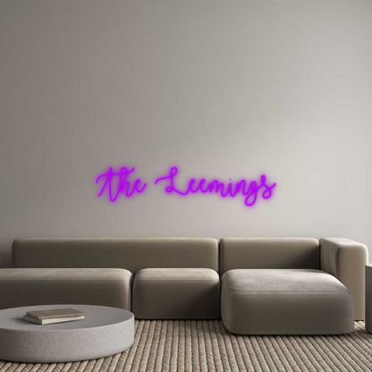 Custom Neon: The Leemings