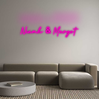 Custom Neon: Niamh & Margo...