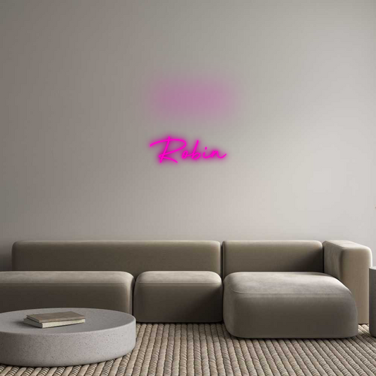 Custom Neon: Robin