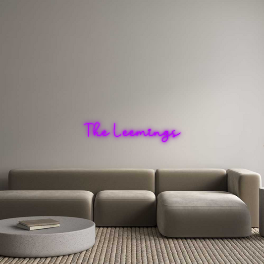 Custom Neon: The Leemings