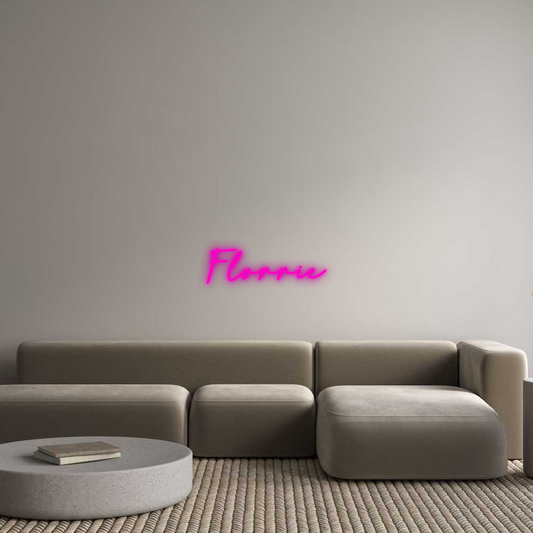 Custom Neon: Florrie