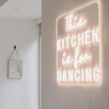 THIS KITCHEN IS FOR DANCING