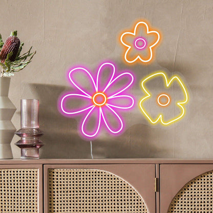 FLOWER WALL - Little Rae Neon Signs