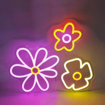 FLOWER WALL - Little Rae Neon Signs