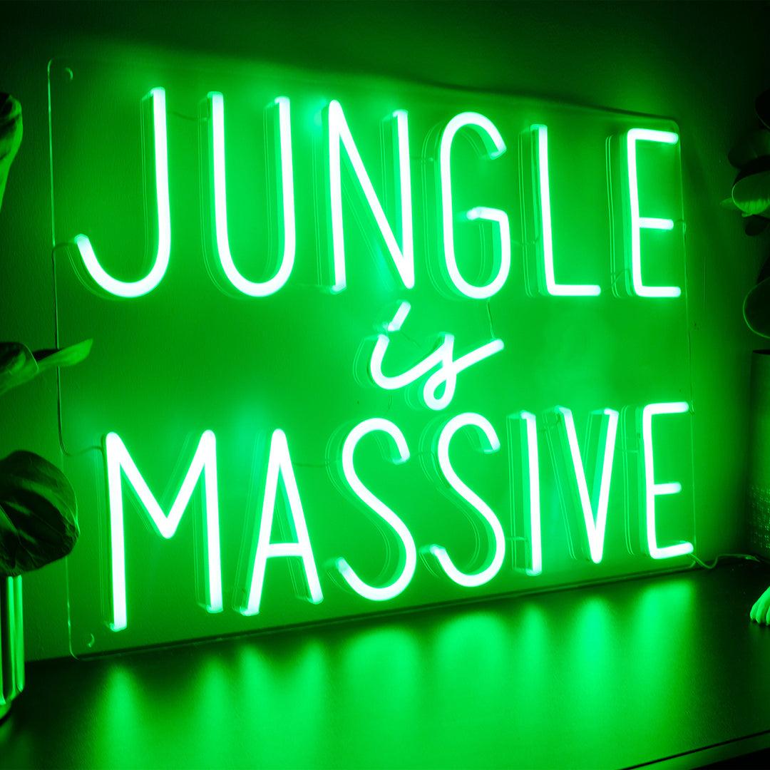 JUNGLE IS MASSIVE - Little Rae Neon Signs